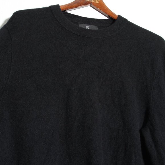 Banana Republic 100% Cashmere Crew-Neck Sweater Long Sleeve Black Size Large - Picture 6 of 15